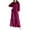 Hot Pink-02, variant on STETMN Women's Retro Cotton Linen 2 Piece Sets Button Down Long Sleeve Tops Loose Wide Leg Pants Suit