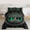 thumbnail image 2 of Homewish Tree Of Life 2pcs Bedding Comforter Set For Teens Boys Girls,Bohemian Theme Twin Comforter Sets,Starry Sky Breathable Bedding Set,Luxury Bedroom Decor,Reversible, 2 of 8