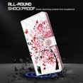 thumbnail image 5 of Pour iPhone 15 Plus Étui à Rabat en Cuir PU Portefeuille 3D avec Sangle, 5 of 5