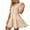 *Beige, variant on ClodeEU Women's V Neck Short Sleeve Tiered Swing Dress, Casual Loose Fit Summer Dress Beige,Women's Plus L