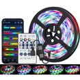 thumbnail image 1 of Music Sync Color Changing Strip Lights App Control RGB Strip for Room Home Party Decoration, 1 of 9