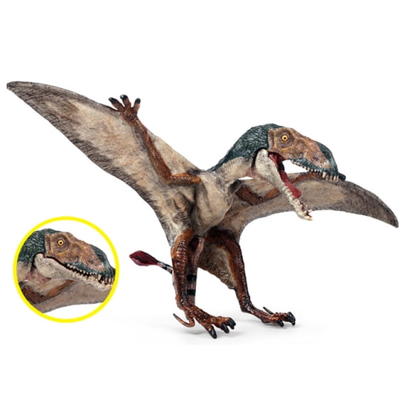 Niños carnívoros boca abierta pterodáctilo PVC dinosaurio mundo Animal modelo figuras de acción juguete