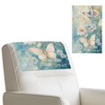 thumbnail image 2 of Xixirimido Butterfly Floral Print Recliner Headrest Protector, Non Slip Waterproof Headrest Cover, Leather Recliner Headrest Cover for Sofa, Furniture, Office Chair, 2Pcs, 2 of 7