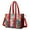 Pioneer Flower Floral-1, variant on Teacher Tote Bag,Pioneer Flower Floral Print Pattern Teacher Utility Tote Bag,Large Work Tote Bags for Women with Multiple Pockets,Top Zipper Closure,13.8x10.6x6.7 Inch