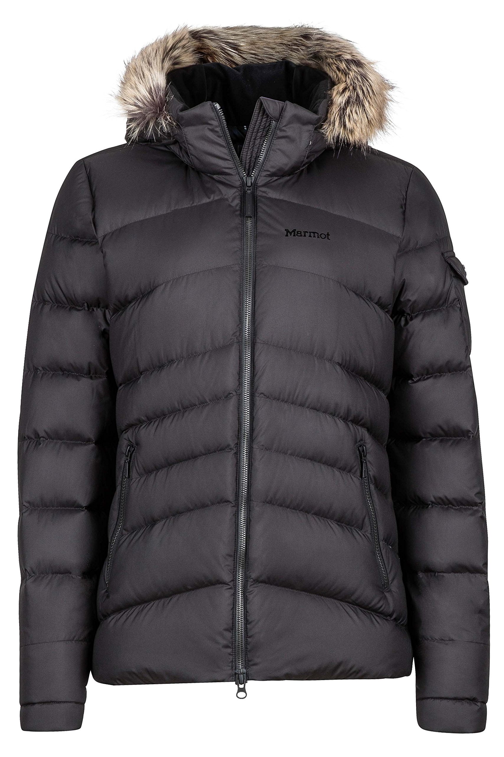 Marmot Marmot Ithaca Women's Down Puffer Jacket, Fill Power 700, Jet