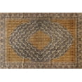 thumbnail image 1 of Ahgly Company Indoor Rectangle Traditional Brown Persian Area Rugs, 7' x 9', 1 of 6