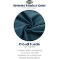 thumbnail image 2 of Ultimate Sack 6000 6-Foot Bean Bag Chair Oversized Foam Lounger, Cloud Suede Cover, 2 of 7