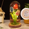 thumbnail image 6 of FHBVT Tulips Night Light Handmade Flower Lamp Bedroom Table Ambiance Light Romantic DIY Decor,Adjustable LED Lights Creates Cozy Atmosphere,Ideal Gift for Couple Girls Bedroom Living Room Decoration, 6 of 7