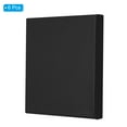 thumbnail image 3 of Uxcell Paint Canvases for Painting, 6 Pack 4x4 Inch Square Wood Frame Stretched Blank Art Board Panels Black, 3 of 5