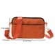thumbnail image 5 of Bolsos Cruzados Bolso de hombro acolchado cruzados de hilo de bordado casual para fiesta (naranja), 5 of 8