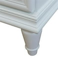 thumbnail image 3 of 25 in. Single Wooden Vanity  White with White Carrara Oval Sink, 3 of 12