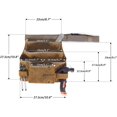 thumbnail image 2 of Bolsas de cinturón para herramientas de jardinería, correa de cintura ajustable, bolsa de trabajo profesional resistente, 2024, 2 of 5