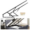 thumbnail image 1 of BEAMNOVA 5 FT Bed Lift Mechanism Black Gas Spring Set Heavy Duty for Storage Box Bed Sofa Storage Space Saving DIY Project, 1 of 1