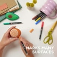 thumbnail image 4 of Sakura Permapaque Paint Markers - Assorted Colors - 1.0 mm Markers Pens - 7 Pack, 4 of 9