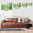 thumbnail image 5 of Shetland Sheepdog Hello Spring Time Flower Floral Nature Horizontal Matte Canvas Poster Sheltie Dog Lover Gifts Wall Art Home Decor - 02031, 5 of 5