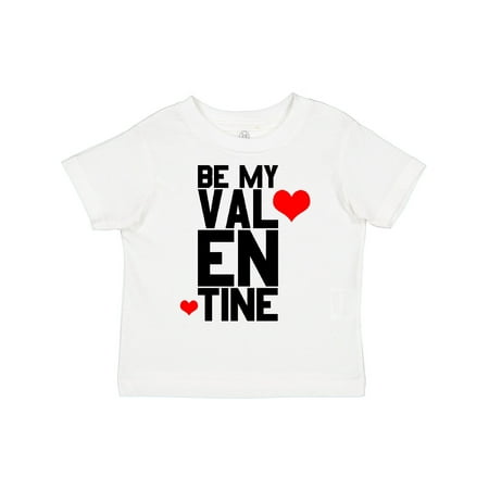 

Inktastic Be My Valentine Black Gift Toddler Boy or Toddler Girl T-Shirt