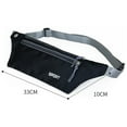 thumbnail image 3 of SPRING PARK Unisex Running Jogging Sports Waist Travel Bum Bag Phone Keys Mobile Money Belt, 3 of 3