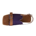 thumbnail image 1 of Summer New Plus-size One-line Buckle Matching Color To Wear Beach Sandals Sandals for Women 2025 Purple 39, 1 of 8