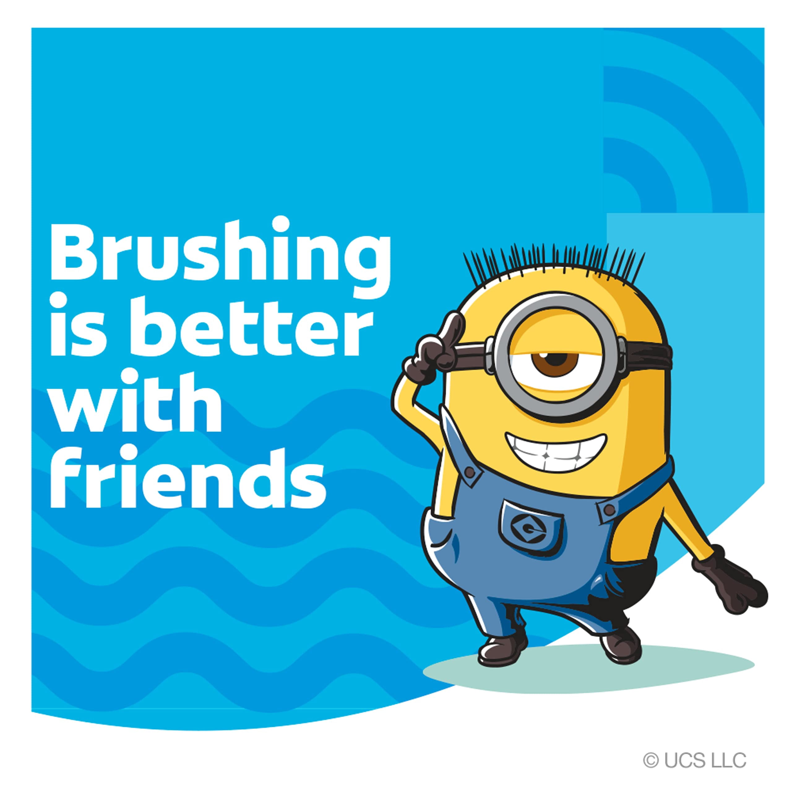 Colgate Kids Battery Powered Toothbrush, Minions (Pack of 12)