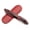 Red (with leather case), variant on 360-degree rotating anti-blue light lightweight portable folding reading glasses TR90 unisex stylish and versatile