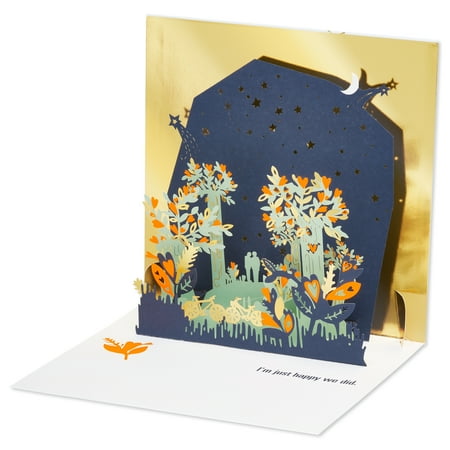 American Greetings Romantic Anniversary, Birthday, Thinking of You, Pop-Up Card (Universe)