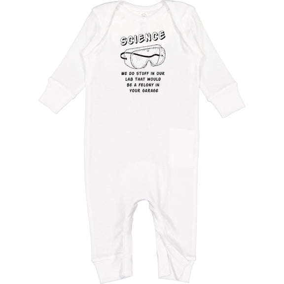 Inktastic Science Baby Romper Coveralls