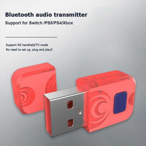 Huadaliy pour manette PS5 PS4 adaptateur USB compatible Bluetooth pour  Nintendo Switch 