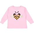 thumbnail image 3 of Inktastic Valentine's Day Bumble Bees Boys Long Sleeve Toddler T-Shirt, 3 of 5