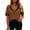 #0084-Khaki, variant on Uootdi Womens Tees Deep V Neck Short Sleeve Floral Embroidered Trim Womens Tops Relaxed Fit Lightweight Womens Tees for Women