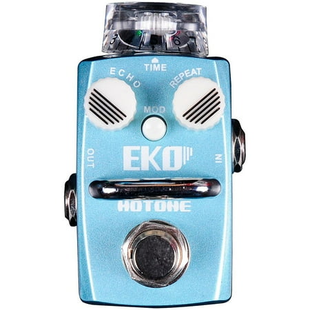 Hotone Effects Eko Delay Skyline Series Guitar Effects (Best Small Delay Pedal)