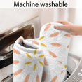 thumbnail image 4 of 20x32 Inch Ultra Soft Faux Bath Mat Non Slip Absorbent Microfiber Bathroom Rug, Colorful Bricks, Patterns, 4 of 4