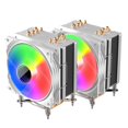 thumbnail image 4 of CPU Radiators RGB 6 Heat Pipe Multiplatforms Computer CPU Coolers Fan, 4 of 14