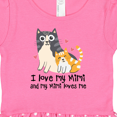 thumbnail image 3 of Inktastic I Love My Mimi Loves Me Cat Gift Baby Girl Dress, 3 of 4