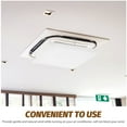 Quqiuxian 1Pc Punchfree Pasting Air Conditioner Deflector Air