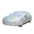 thumbnail image 1 of Car Cover Full Sedan Covers with Reflective Strip Sunscreen Protection Dustproof &Waterproof UV Scratch-Resistant Universal Thicker Model, 1 of 8