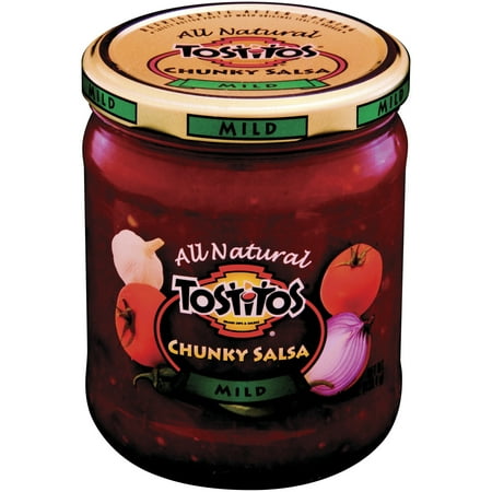 Chunky Mild Salsa - (2 Pack) Tostitos All Natural Chunky Salsa, Mild, 15.5 oz. Jar