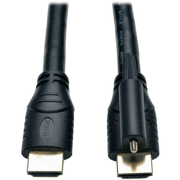 P569006LOCK High Speed HDMI Cable with Ethernet and Locking Connector, Ultra HD 4K x 2K, 24AWG (M/M), 6ft