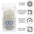 thumbnail image 2 of Diamond Dotz 2.8MM 12G Single Cylinder (1 Pack) White AB - Freestyle Diamond Painting Beads, Diamond Art Beads, Replacement Drills, Loose Gems for DIY Crafts and Art Projects, 2 of 6