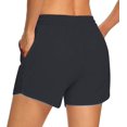 Sarin Mathews Comfy Drawstring Shorts Activewear with Pockets, Workout