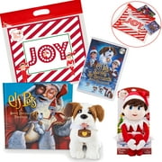 The Elf on the Shelf Saint Bernard Christmas Set, with Elf Pets Saint Bernard Tradition, Santa's St. Bernard Save Christmas DVD Movie, and Girl Elf Plush with Exclusive Joy Travel Bag