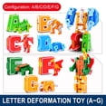 thumbnail image 4 of Robot educativo de deformación del alfabeto para niños, 4 of 5