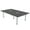 Asian Night w/Silver Base with Electric, variant on 7Ft Rectangle Conference Room Table Power And Data Post Legs