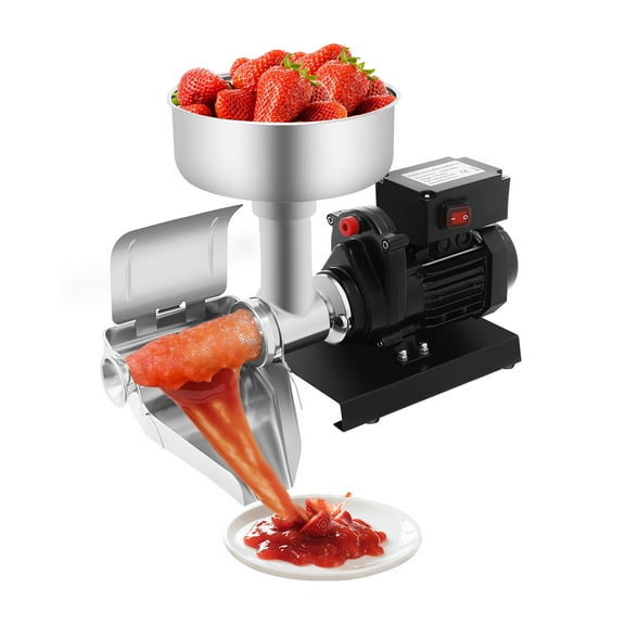 450W Stainless Steel Tomato Sauce Maker, Electric Tomato Strainer Machine, Freestanding