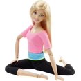 thumbnail image 3 of Poupée Ultra Flexible de Barbie haut rose, 3 of 6
