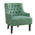 thumbnail image 2 of OakvillePark Vernonia Fabric Upholstered Accent Chair, Teal, 2 of 8