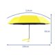 thumbnail image 2 of Paraguas Impermeable ER Cabeza de Pato Amarillo, 2 of 5