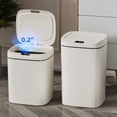 thumbnail image 3 of Smart Sensor Garbage Bin,Touchless Automatic Sensor Open Close Trash Can Electric Waste Basket Bathroom Garbage Can for Kitchen Bedroom Toilet Dorm RV, 3 of 7