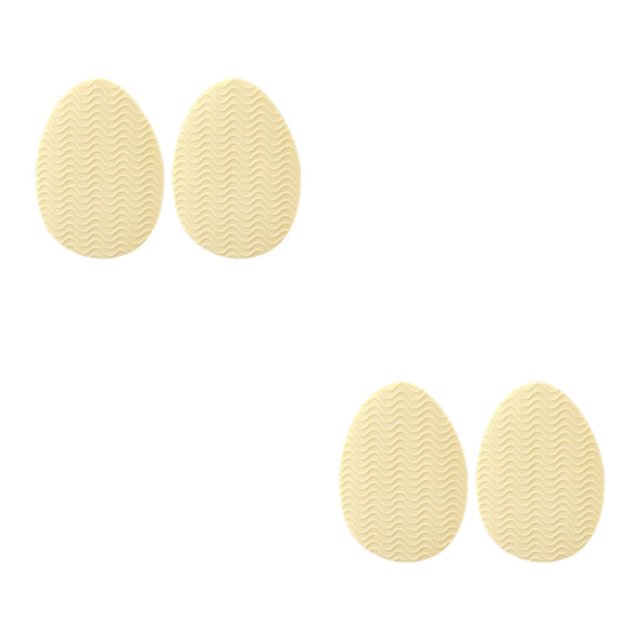 Guardoinrt Reliable Non-Slip Shoe Pads for High Heels with Self-Adhesive Backing Round Head Apricot 2Set