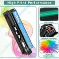 thumbnail image 6 of ZN C230 C235 Toner Cartridge (with Chip) for Xerox Replacement 006R04391 006R04392 006R04393 006R04394,4500-5500 Pages High-Yield Toner Compatible with Xerox C235DNI/C230DNI Color Printer (4 Pack), 6 of 7