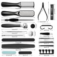 thumbnail image 3 of Livhil 36 in 1 Professional Pedicure Kit, Stainless Steel Pedicure Tools for Feet, Foot Care Kit for Women and Men, 3 of 9
